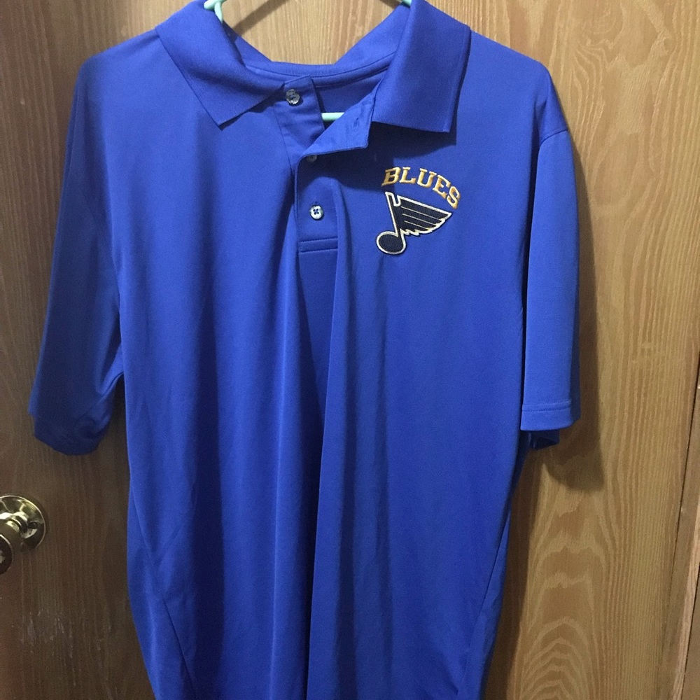 St. Louis Blues Hockey Men’s Polo Shirt